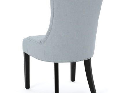 Contemporary Cheney Dining Chair Set With Tufted Design