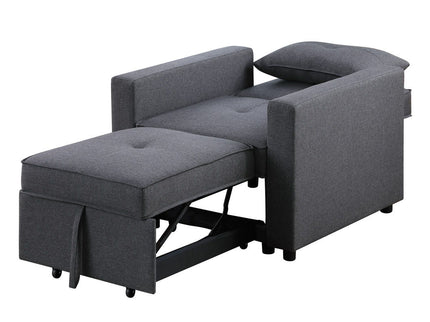 Zoey - Convertible Sleeper Chair With Side Pocket