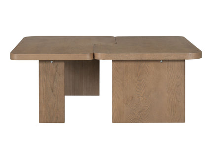 Modern Minimalist Coffee Table Set With Splicing Design