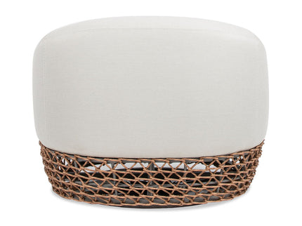 Willow - Upholstered Patio Deep Seating Armchair, Wicker Frame