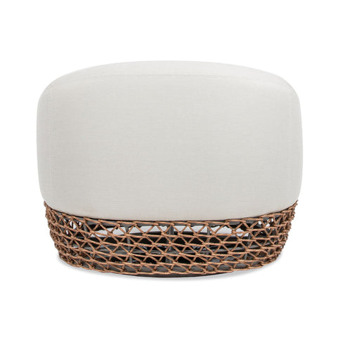 Willow - Upholstered Patio Deep Seating Armchair, Wicker Frame