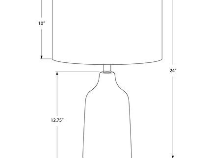 Lighting, Table Lamp, Concrete, Contemporary