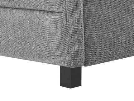 Elegant Daybed With Trundle Upholstered Tufted Sofa Bed