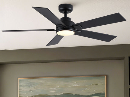 Reversible Motor Integrated LED Dimmable Ceiling Fan With Light