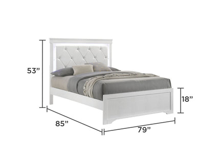 Blaze - Bedroom Set With LED Headboard