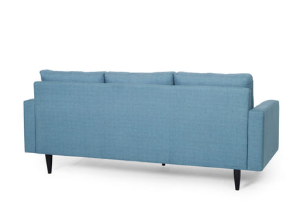 Jenny - Contemporary Tufted Fabric 3 Seater Sofa