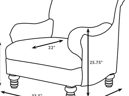 Danforth - High Backrest Accent Chair