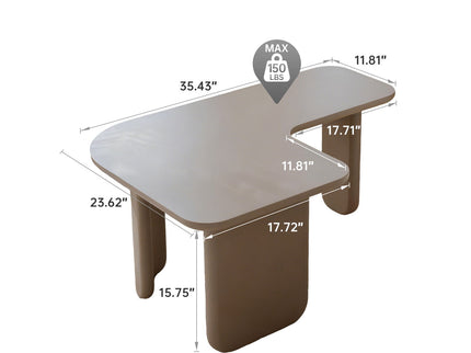 L-Shape Coffee Table For Living Room