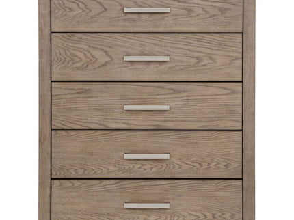Gibbons Barley - 5 Drawer Bedroom Chest - Brown