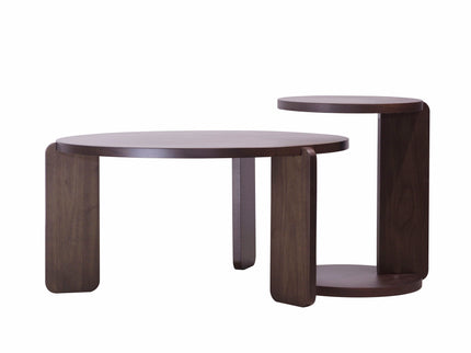 Round Coffee & End Table Set