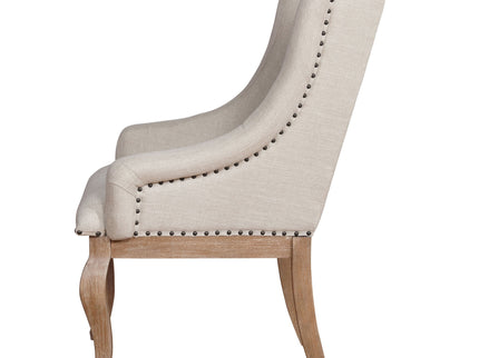 Fremont - Upholstered Dining With Button Tufted (Set of 2) - Brown
