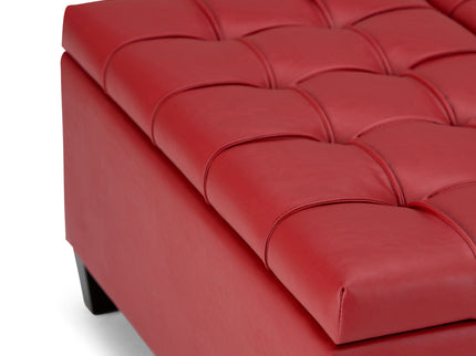 Harrison - Upholstered Coffee Table Storage Ottoman