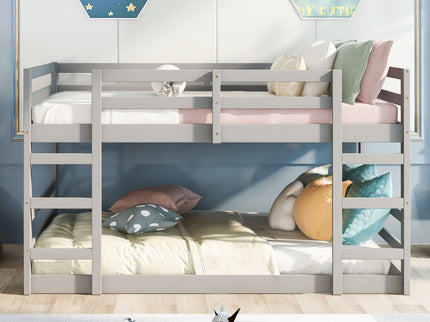 Solid Construction, Bunk Bed With Ladder