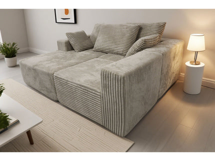 Corner Combination Sofa Sectional Couch With Soft Fabric