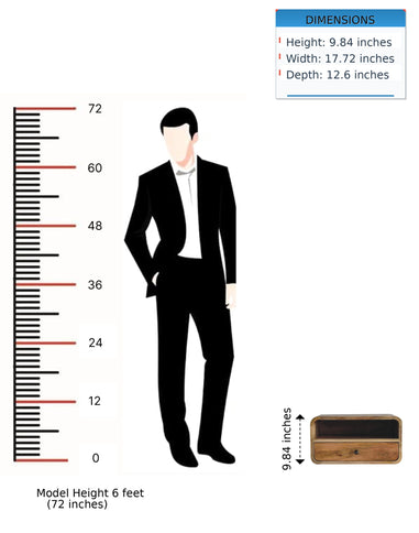 Curved Upper Slot Floating Nightstand