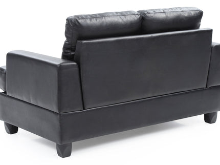Stylish Transitional Loveseat For Two