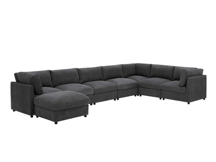 Modern Reversible Modular Sectional