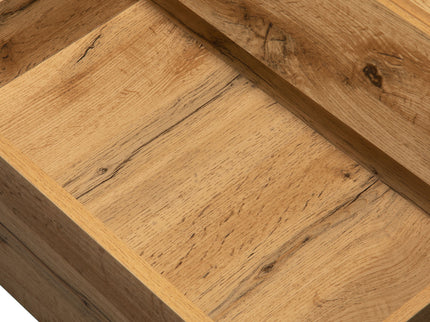 TV Stand For 80'' TV With Double Storage Space, Media Console Table With Drop Down Door