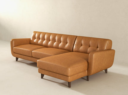 Allison - Mid-Century Modern Sectional Sofa Chaise