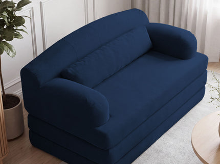 2 Seater Sofa Bed, Compact Foldable Floor Couch