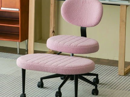 Ergonomic Cross Legged Office Chair With Back Support