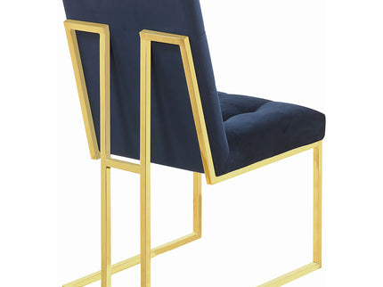 Tufted Back Upholstered Dining Chair (Set of 2)