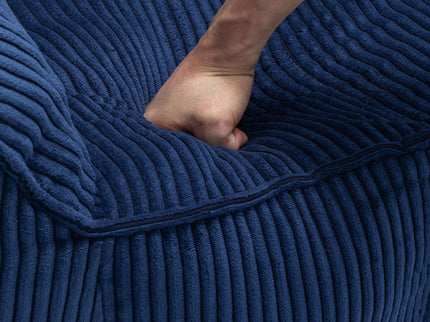 Giant Bean Bag Chair Sofa For Living Room - Dark Blue