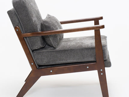 Living Room Chair With Lumbar Pillow