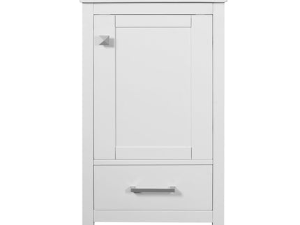 Bathroom Vanity With Ceramic Sink, Soft Close Drawers, Door Organizer, Divider Drawer, Adjustable Foot Pads