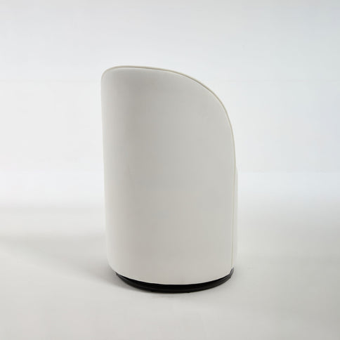 360 Degree Swivel Armless Dining Barrel Chair
