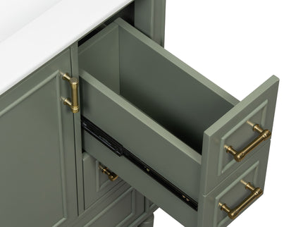 Traditional Bathroom Vanity Set With Soft Close Doors