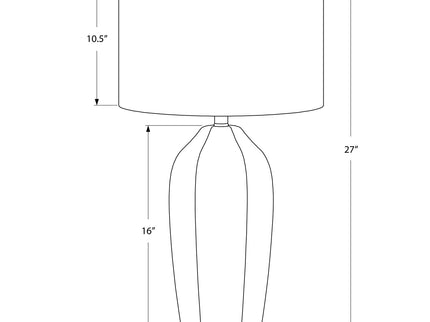 Modern Lighting, Table Lamp - Cream