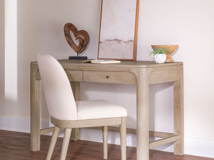 Flores - 2 Drawer Makeup Vanity Table - Mango Color