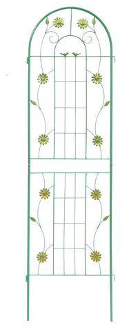 Metal Garden Trellis Rustproof Trellis For Climbing Plant Outdoor Flower Support