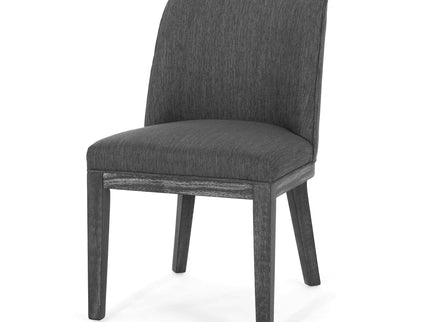 Modern Dining Chair With Durable Fabric Upholstery And Sturdy Wooden Frame (Set of 2)