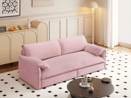 Queen Pull Out Sofa Bed With Side Storage