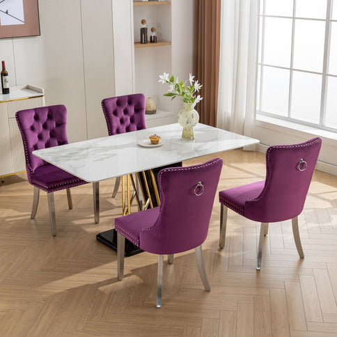 Nikki - Contemporary Upholstered Dining Chair (Set of 2)