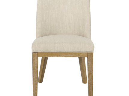Modern Dining Chair With Durable Fabric Upholstery And Sturdy Wooden Frame (Set of 2)