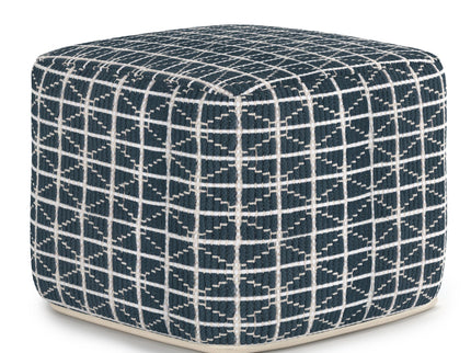 Noreen - Upholstered Square Pouf