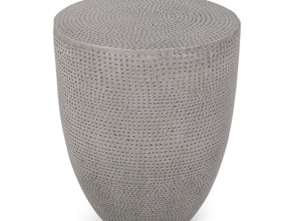 Outdoor Lightweight Concrete, Side Table - Natural