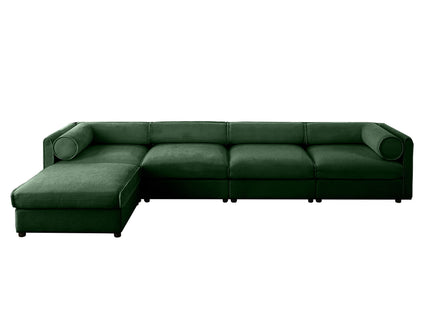 Contemporary Elegant Sofa With Storage And Ottoman