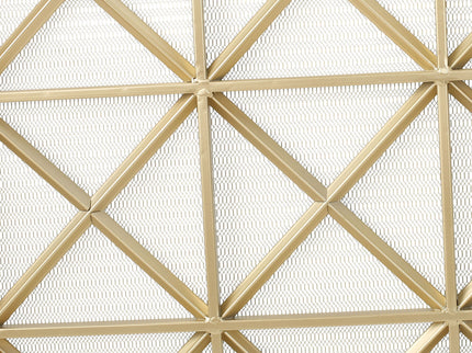 Margaret - 3 Panel Fireplace Screen Iron