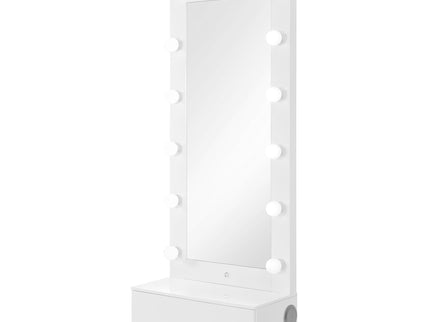 Elisa - Narrow Tall Mirror With Speaker And Drawer