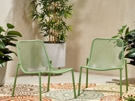 Outdoor Iron Chair With Design