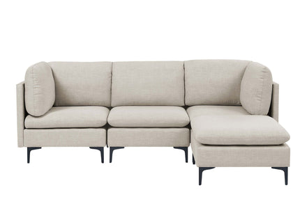 Upholstered Modular Sectional & Tall Legs
