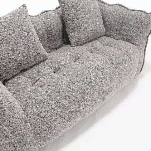 Cozy Beanbag Chair With High Resilience Foam Core For 2