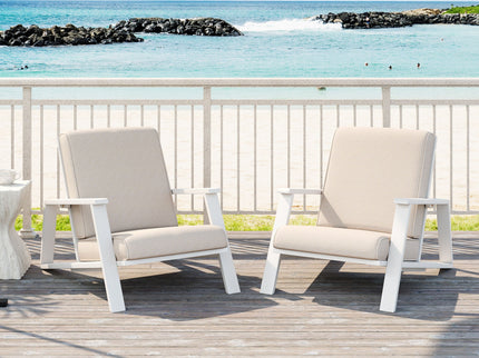 Outdoor Patio Lounge Chair (Set of 2)