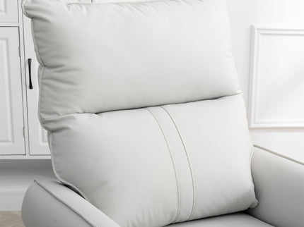 360° Modern Small Rocking Swivel Recliner Chair With Side Pocket