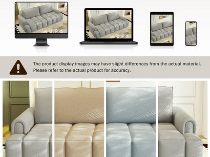 4 Seater Modern Couch With Seats Storage