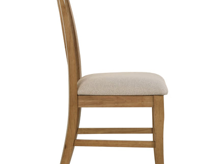 Auburn - Dining Side Chair (Set of 2) - Natural / Light Brown